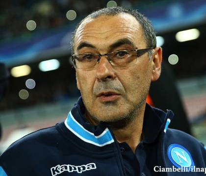 Sarri: «A Milano molti giocatori sono passati da qua a là. Il sarrismo è un modo di giocare a calcio, e basta»