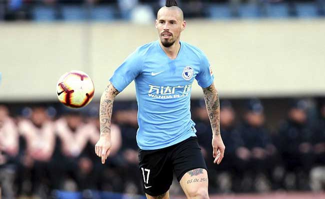 DALLA TURCHIA – Hamsik vuole lasciare la Cina, ha ricevuto un’offerta dal Besiktas! Le cifre