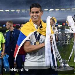 Dalla Spagna, Manolete: “James-Napoli è possibile ma occhio alla Juve: il Real deve cedere 10 giocatori”