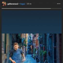 FOTO – Di Lorenzo pronto per l’avventura azzurra, splendida immagine sui social: “Curre guagliò!”