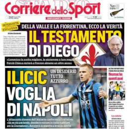 PRIMA PAGINA – CdS Campania: “Ilicic, voglia di Napoli! L’attaccante sloveno svela la trattativa”