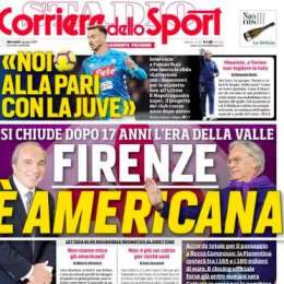 PRIMA PAGINA – Fabian al CdS: “Noi alla pari con la Juve, lotteremo per lo scudetto fino all’ultimo”