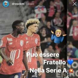 FOTO – “Fratello in serie A”, la storia di Malcuit per l’amico Pépè poi subito cancellata