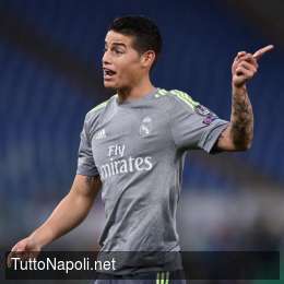 AS – Napoli pronto a comprare James se il Real apre allo sconto! ADL convinto non ci sia l’Atletico