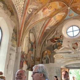 FOTO – ADL alla mostra Cavallini Sgarbi: “Grazie Vittorio per questo bellissimo pomeriggio culturale”