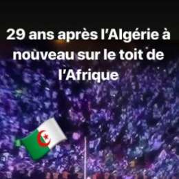 FOTO – Algeria campione d’Africa, Ghoulam guarda i compagni da Dimaro ed esulta sui social