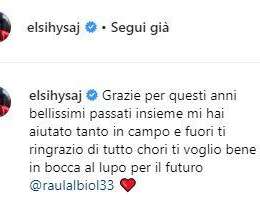 FOTO – Anche Hysaj saluta Albiol: “Mi ha aiutato tanto in campo e fuori, anni bellissimi insieme!”