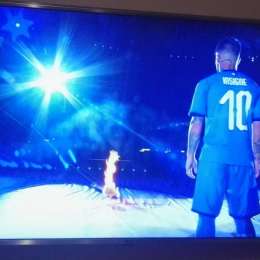 FOTO – Meret e Insigne presenti al San Paolo! Splendida sorpresa per la cerimonia d’apertura