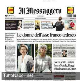 FOTO Messaggero – Roma all’assalto di Veretout, Higuain e Barella sono i sogni