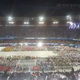 LIVE – Universiadi, cori per ‘Diego’ quando esce l’Argentina! Fischi per De Magistris e De Luca, applausi per Mattarella