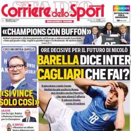 PRIMA PAGINA – CdS intervista Capello: “Manolas un affare, senza difensori non si fa niente”