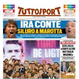 PRIMA PAGINA Tuttosport – “Ira Conte, siluro a Marotta: siamo in ritardo”