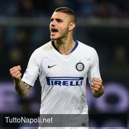 ULTIM’ORA – Clamoroso Sky: Napoli su Icardi! Pronti oltre 60mln, ma lui aspetta la Juve: l’Inter vuole chiudere con ADL