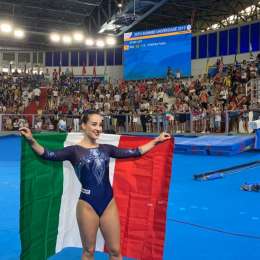 Universiadi, la Felito oro nel corpo libero: “Che accoglienza il tifo di Napoli!”