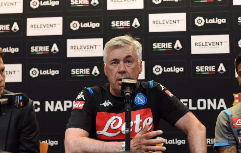 Ancelotti: “Napoli in buona condizione, il 24 saremo pronti. Non fatemi parlare di James”
