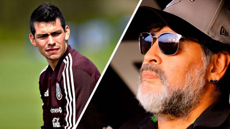 Arriva la benedizione di Maradona: “Lozano è forte mi piace tanto, bravo Napoli”