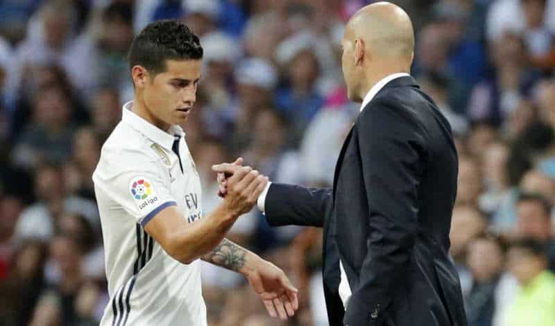 Deportes cope: “Napoli, James Rodriguez tolto dal mercato, Zidane si è convinto”