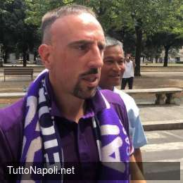 Fiorentina, Ribery annuncia: “Non sono pronto per il Napoli, ma se Montella me lo chiede…”