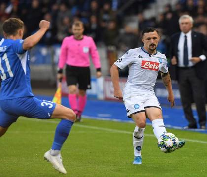 Genk-Napoli, la difesa convince, pioggia di insufficienze per l’attacco azzurro