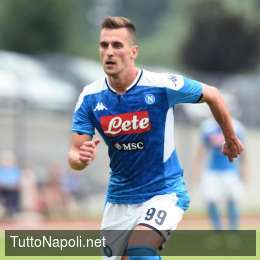 La zampata di Milik: Napoli in vantaggio!