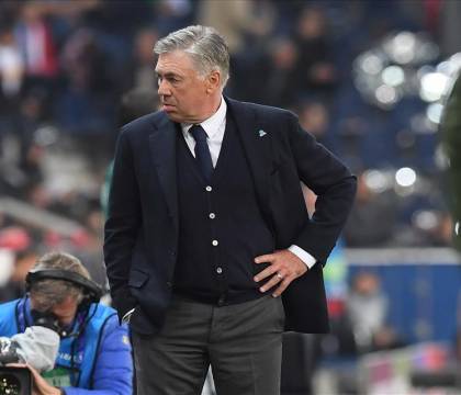 Un turno di squalifica per Ancelotti: “E’ uscito dall’area tecnica per contestare”