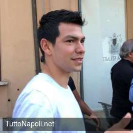 VIDEO – Lozano, sensazioni positive: il messicano lascia lo stadio senza stampelle