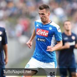 Il Roma – Milik, rinnovo distante: il Napoli non vuole aumentargli l’ingaggio