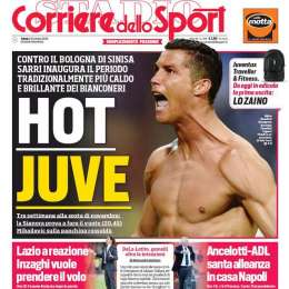 PRIMA PAGINA – CdS: “Ancelotti-ADL, santa alleanza in casa Napoli”