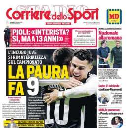 PRIMA PAGINA – Cds: “Incubo Juve sul campionato. Milik: pronto a rinascere”