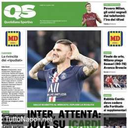 QS – Juve,  CR7 può dire addio in estate: Icardi il sostituto