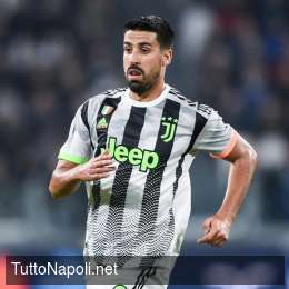 Juventus, si ferma Khedira: il tedesco si opera per problemi al ginocchio