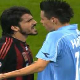 Quando Gattuso affrontò a muso duro il 21enne Hamsik