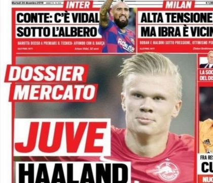 Un altro grande colpo di Paratici: Haaland al Borussia Dortmund