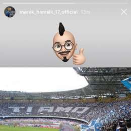 FOTO – Hamsik scrive ai tifosi: “Ci vediamo domani al San Paolo”