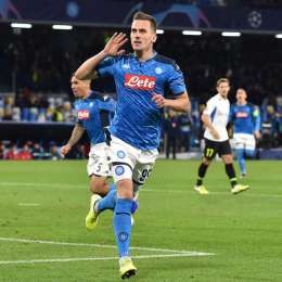 FOTO – Milik al settimo cielo: “Non potevo sognare notte Champions più bella!”
