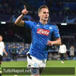 L’Uefa celebra Milik: “Ottavo in stagione a fare tripletta in Champions!”