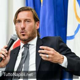 Totti crede nel Napoli: “Può risollevarsi con grande allenatore e ottimo organico”
