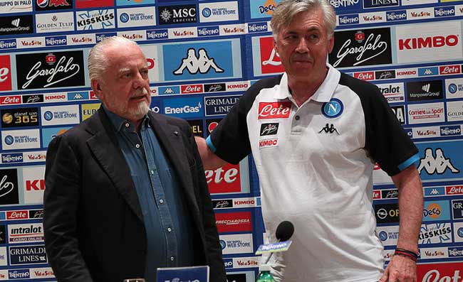 GAZZETTA – De Laurentiis furioso con Gattuso! Avrebbe richiamato Ancelotti se fosse ancora libero
