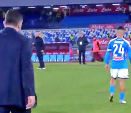Il Napoli in ritiro da stasera