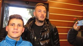Rrahmani a Villa Stuart per le visite mediche col Napoli