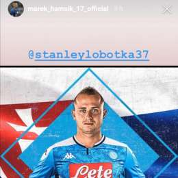FOTO – “Buona fortuna amico mio!”, il messaggio di Hamsik per Lobotka