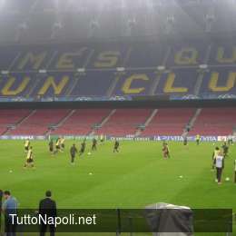 CdS – Barcellona-Napoli, al Camp Nou stabilito il prezzo del settore ospiti: costerà 70 euro