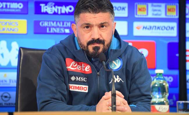 Gattuso cita una storica frase di Sarri e lancia un messaggio chiaro ai calciatori del Napoli