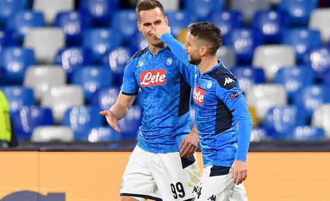 Il Napoli passa in vantaggio, Vigliotti esplode di gioia in studio! Il commento di Biscardi