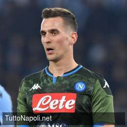 La sblocca subito Milik: Napoli in vantaggio!