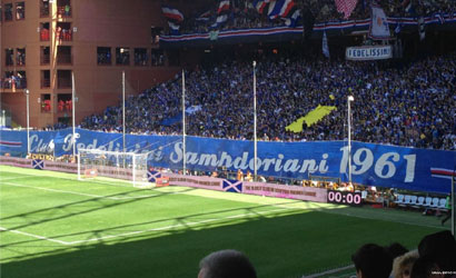 UFFICIALE – Sampdoria, cori vergognosi dei tifosi contro i napoletani, solo 10 mila euro di multa!
