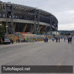 La Ssc Napoli comunica: “Domani tornelli aperti dalle 12, si invitano i tifosi ad anticipare l’arrivo”