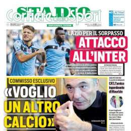 PRIMA PAGINA – CdS – Commisso: “Voglio un altro calcio”
