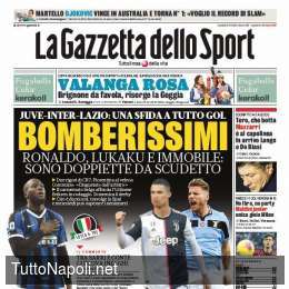 PRIMA PAGINA – Gazzetta, furia Commisso contro la Juve: “Sono disgustato”