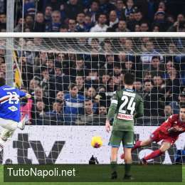 UFFICIALE – Giudice Sportivo, doppia multa per la Samp: “Intonati cori insultanti di matrice territoriale”